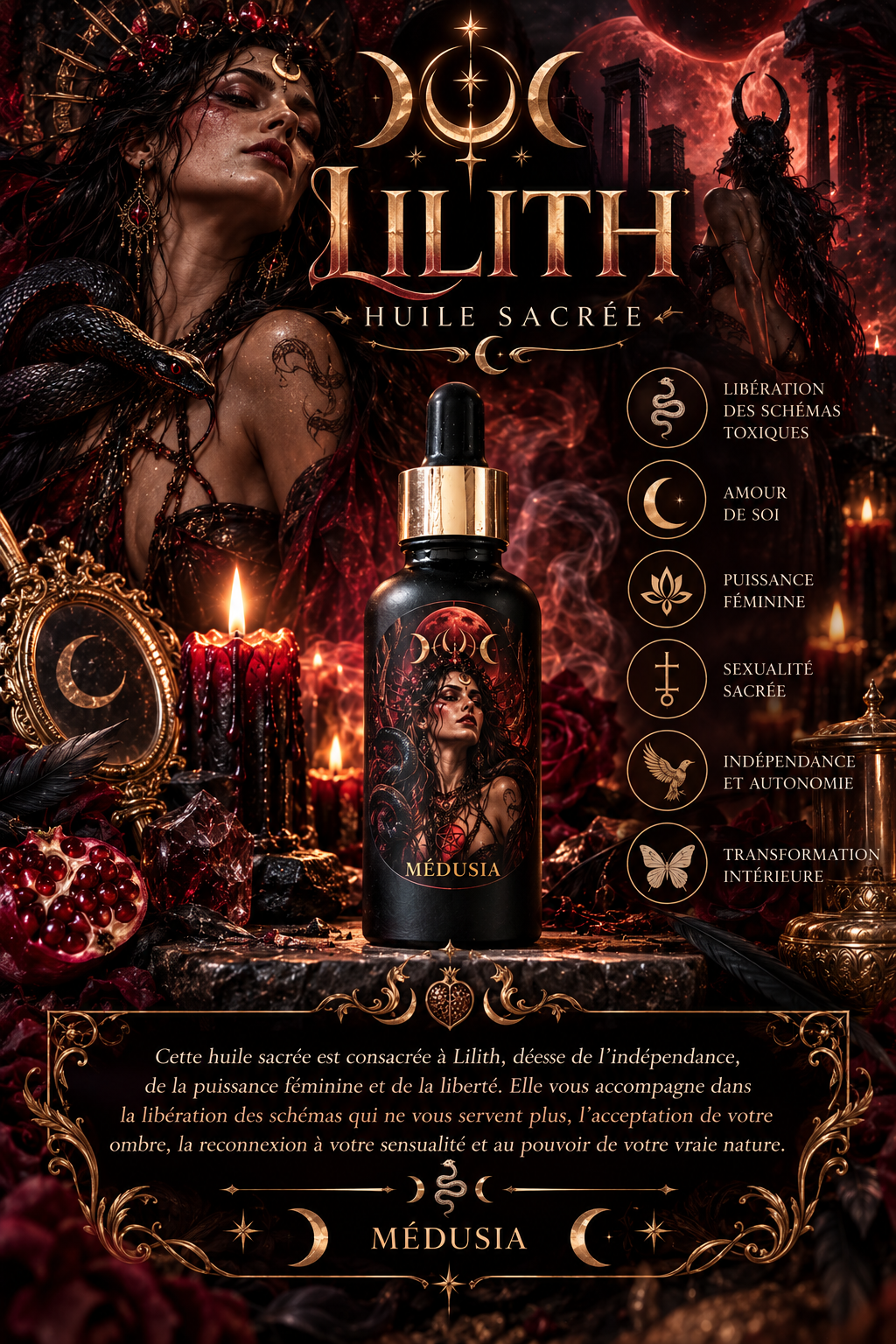 Huile divinté • Lilith