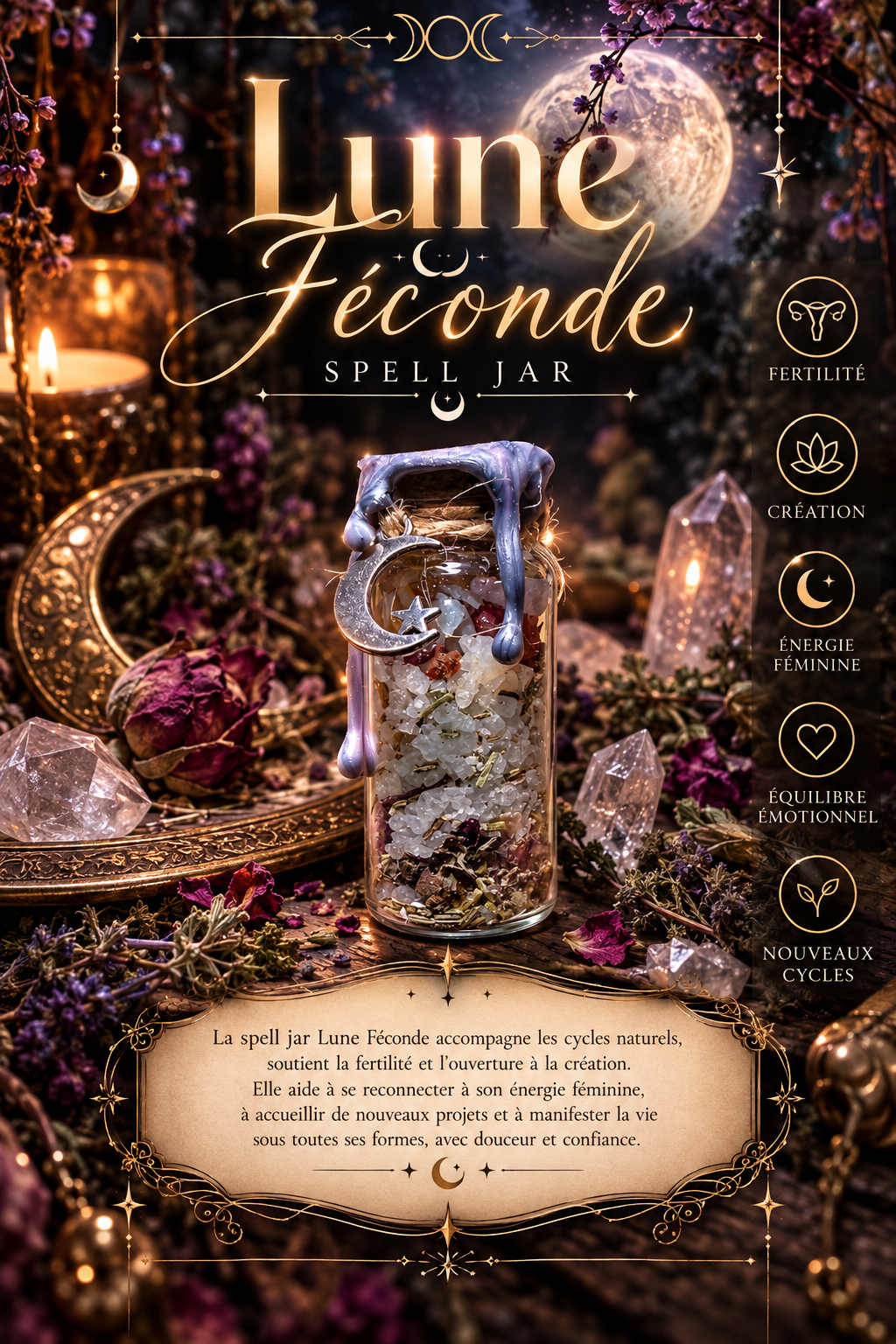 Spell Jar • Lune féconde