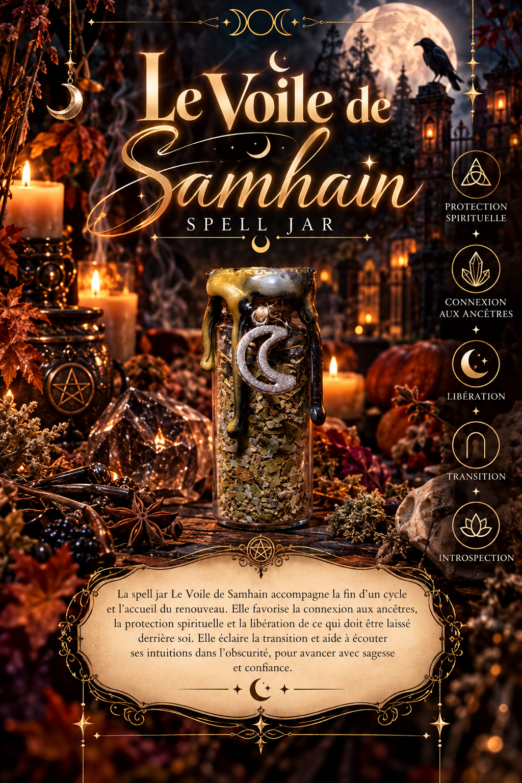 Spell Jar • Le voile de Samhain