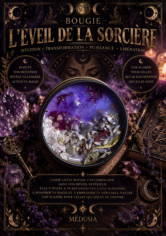 Bougie L’éveil de la sorcière