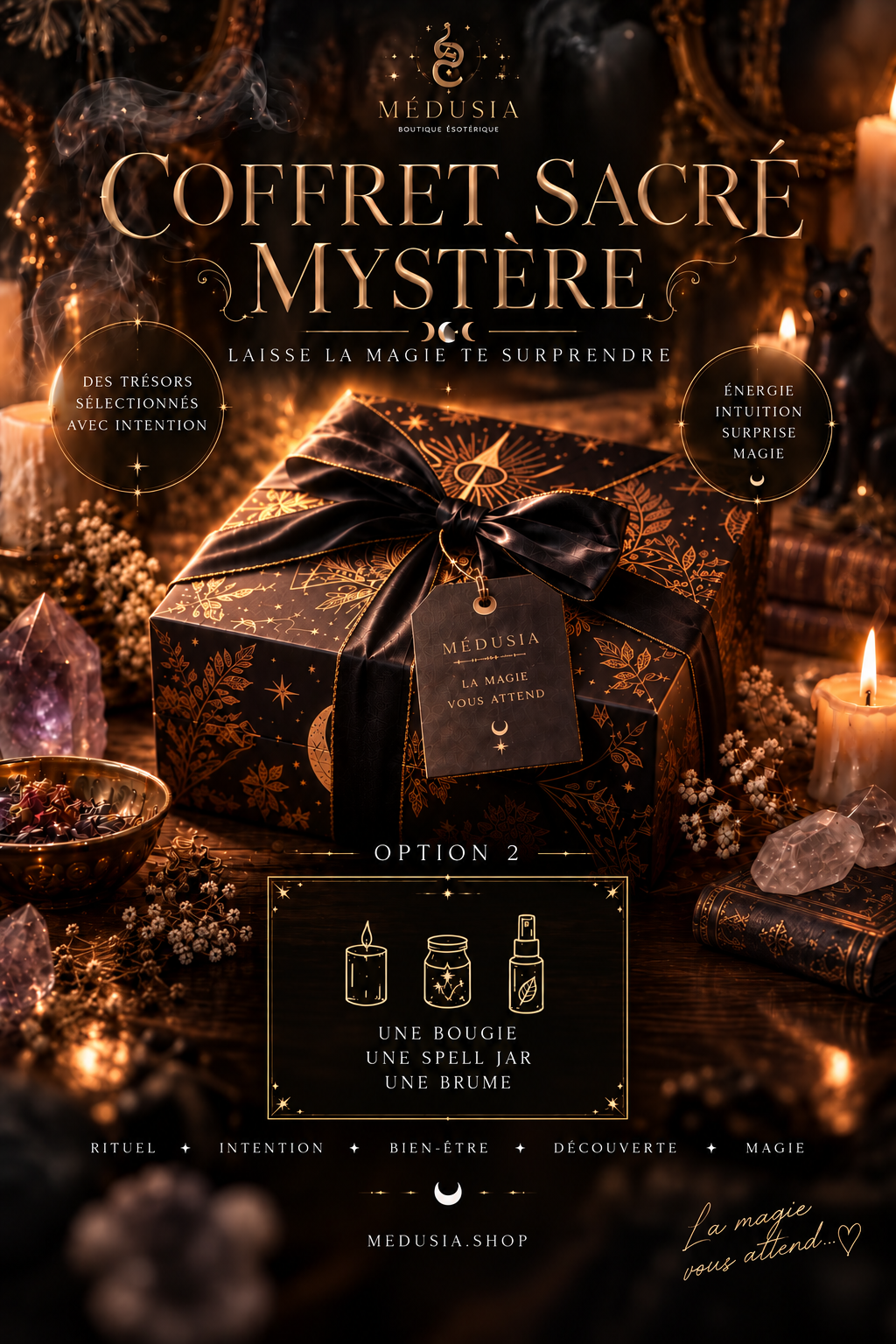 Coffret sacré Mystère • Option 2