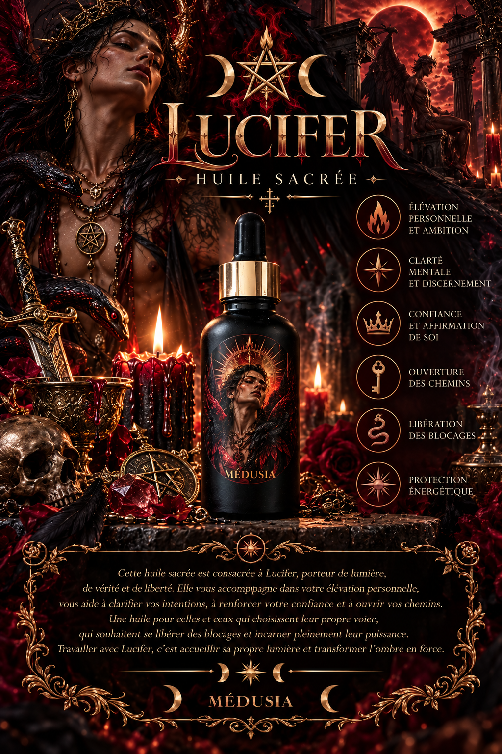 Huile divinité • Lucifer
